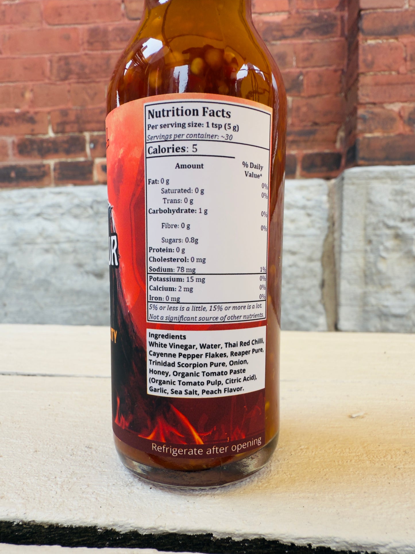 Burn Your Peach – Portal to Brutality Hot Sauce