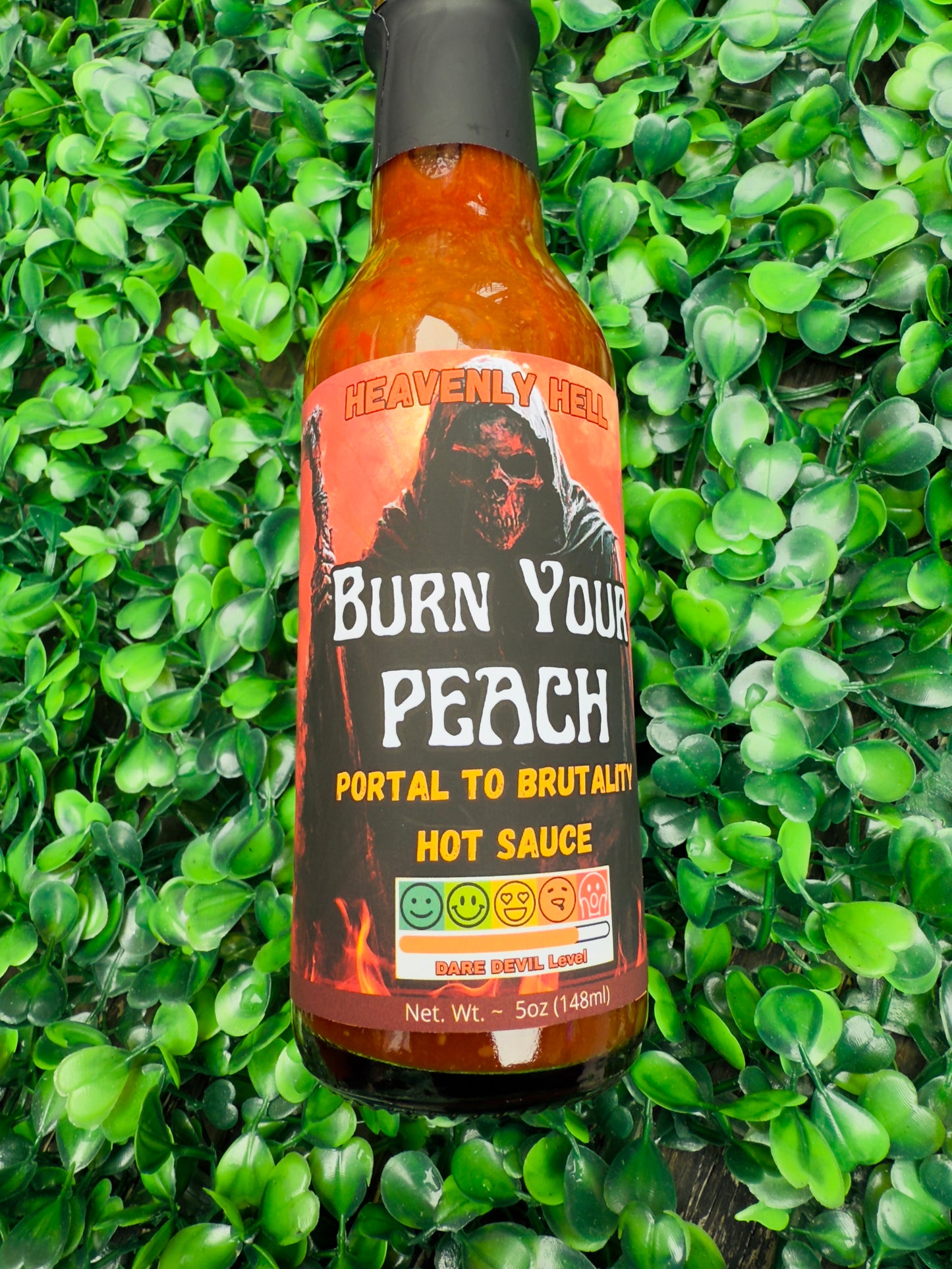 Burn Your Peach – Portal to Brutality Hot Sauce