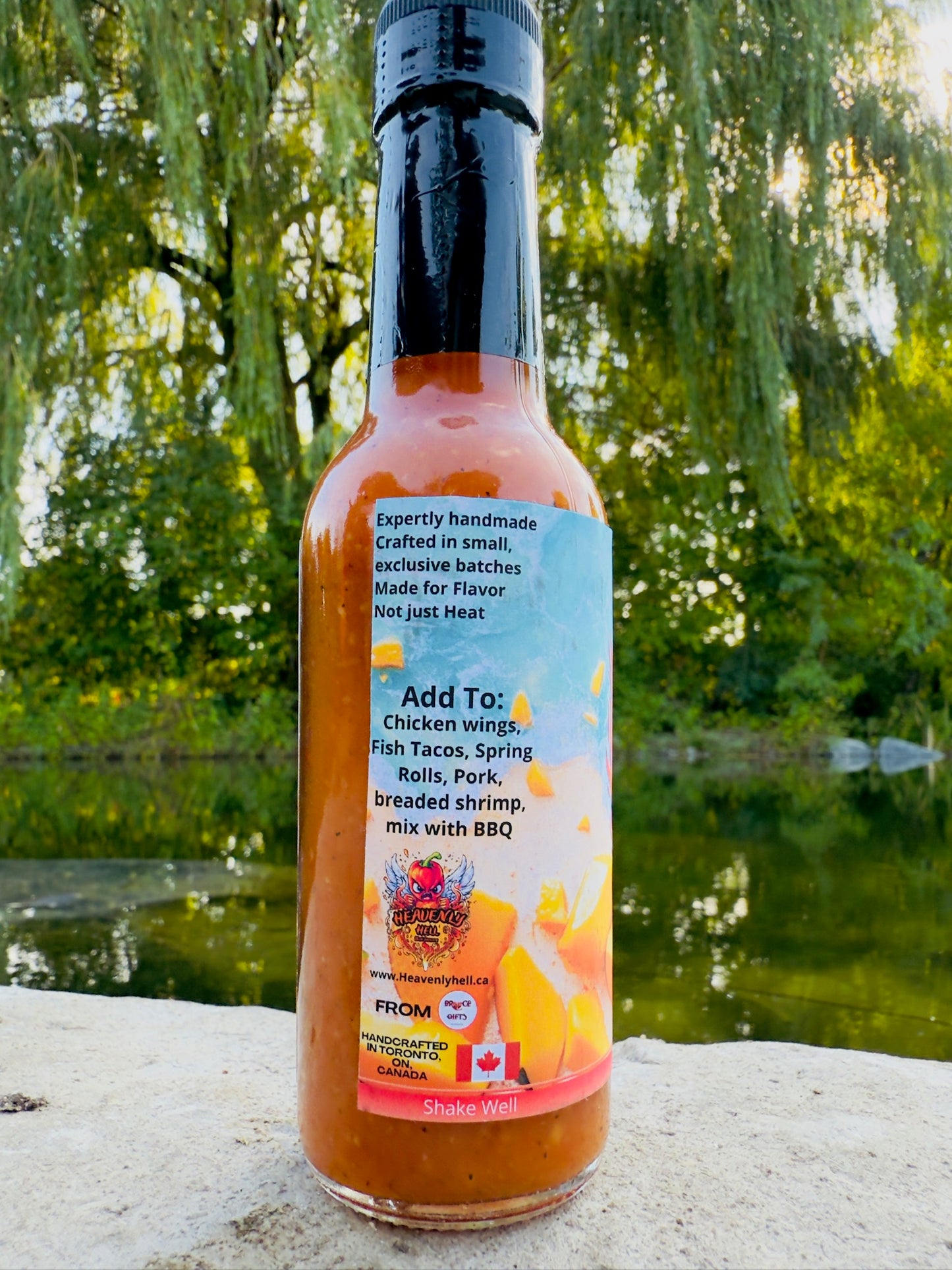 Man-GO BURN Sweet n Spicy Hot Sauce
