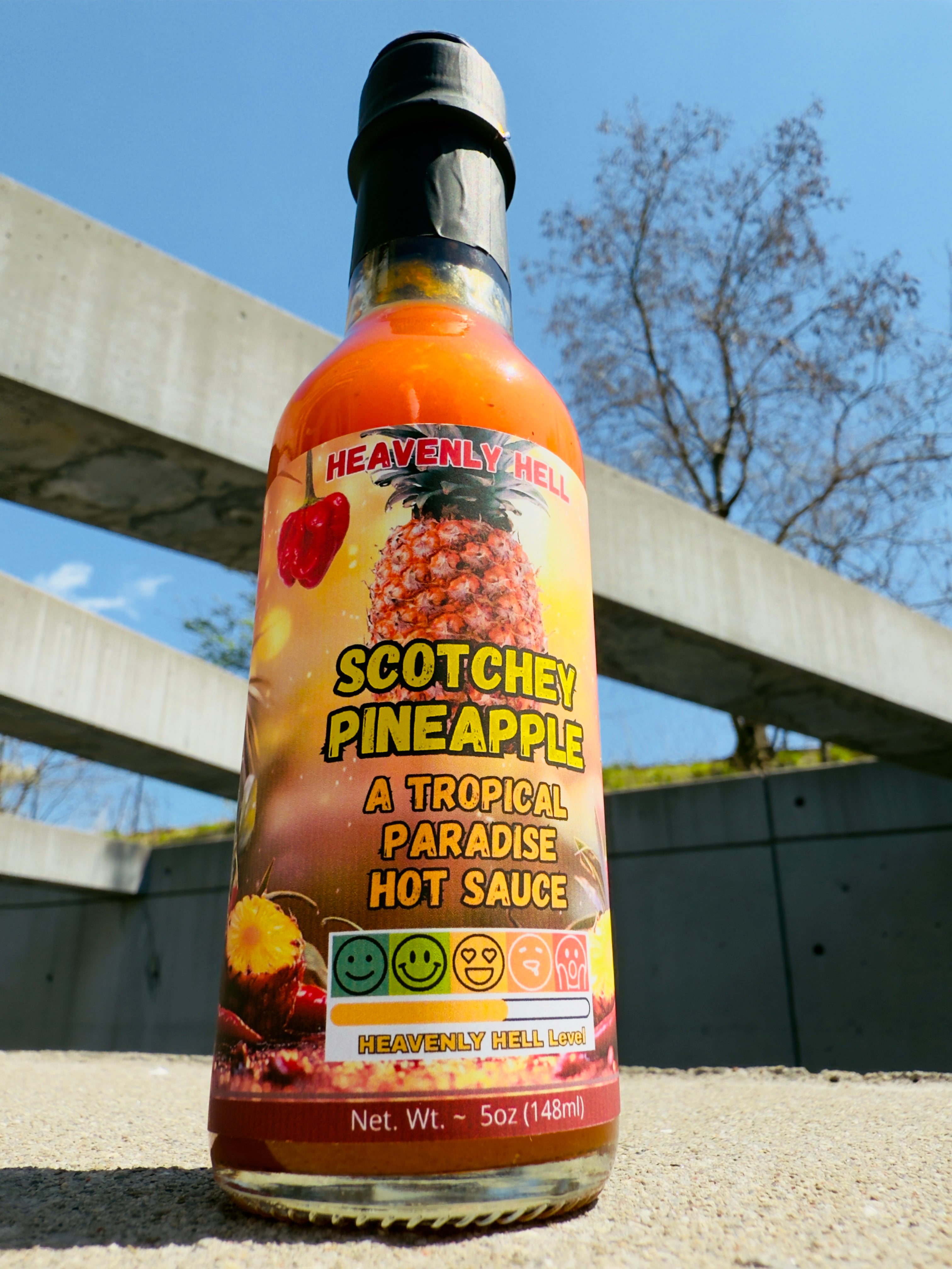 Scotchey Pineapple – A Tropical Paradise Hot Sauce – Heavenly Hell