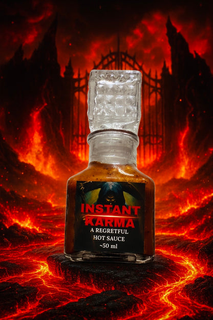 Instant Karma - A Regretful Hot Sauce