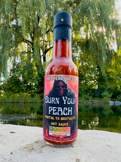 Burn Your Peach – Portal to Brutality Hot Sauce