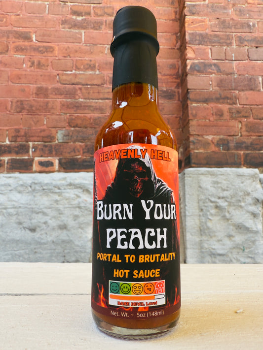 Burn Your Peach – Portal to Brutality Hot Sauce