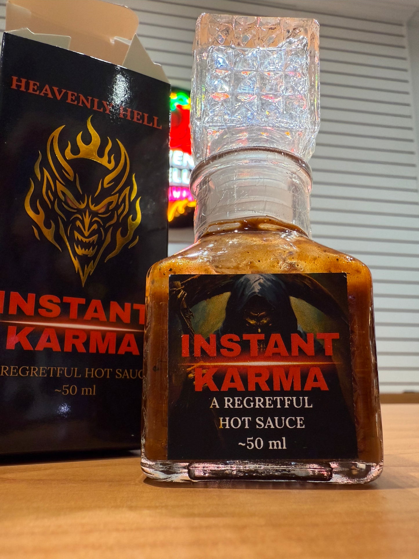 Instant Karma - A Regretful Hot Sauce